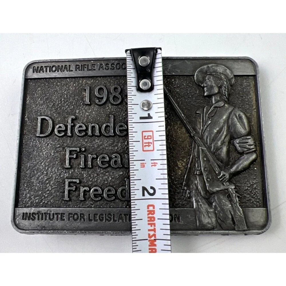 Defender of Firearms 1985 Freedom Belt Buckle